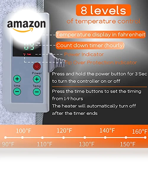 Foldable Portable Space Heater — Portable Heating Solutions, ESSUNTIAL