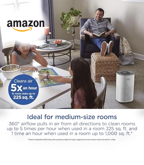 True HEPA Air Purifier — Activated Carbon Air Purifiers, Clorox Home Appliances