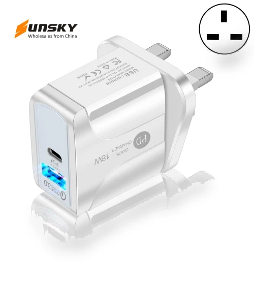 Fast Charge Travel Charger Power Adapter — Chargers