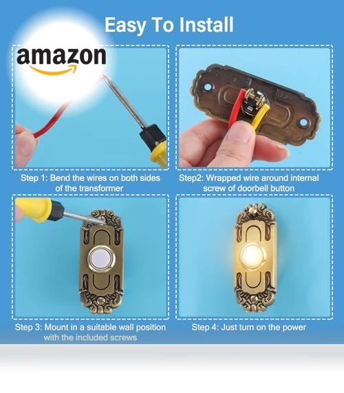 Heavy Duty Doorbell Button — Push Buttons, RANERVZ