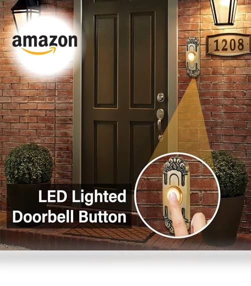 Heavy Duty Doorbell Button — Push Buttons, RANERVZ