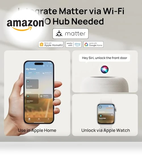 Holo Wi-Fi Smart Lock with Keypad — Deadbolts, Anona