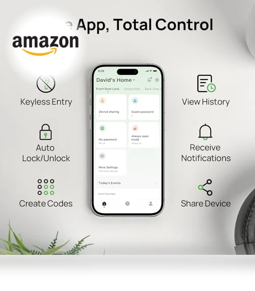 Holo Wi-Fi Smart Lock with Keypad — Deadbolts, Anona