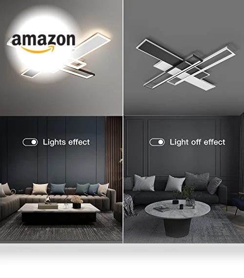 LED Ceiling Light Fixture — Close To Ceiling, OKES
