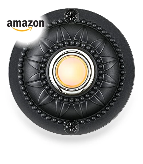 Round Metal Doorbell Push Button — Chimes, Dreyoo