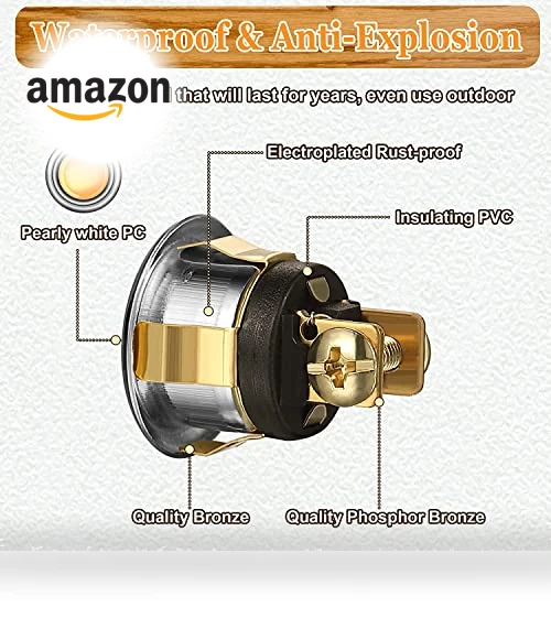 Round Metal Doorbell Push Button — Chimes, Dreyoo