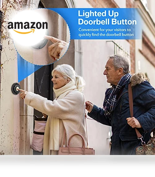 Round Metal Doorbell Push Button — Chimes, Dreyoo