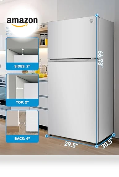 Top Mount Refrigerator with Freezer — Cooling Solutions, Commercial Cool