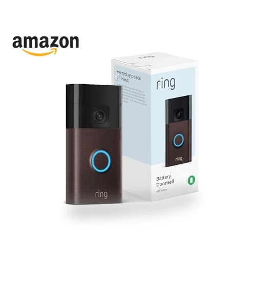 Battery Doorbell with Head-to-Toe Video — Smart Home Security, Ring