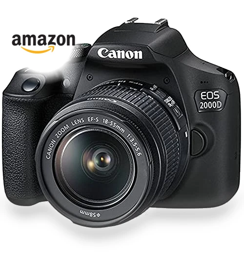 DSLR Camera with Dual Lens and Accessory Bundle — Camera & Photo, Canon