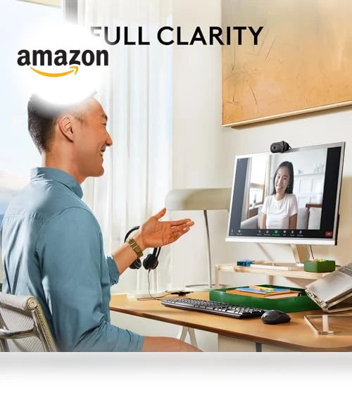 Full HD 1080p Webcam — Video Cameras, Logitech