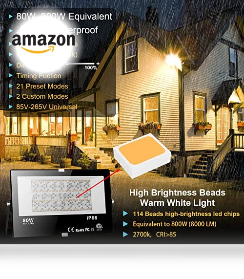 Smart Color Changing RGB LED Flood Light — LED, Neliwo