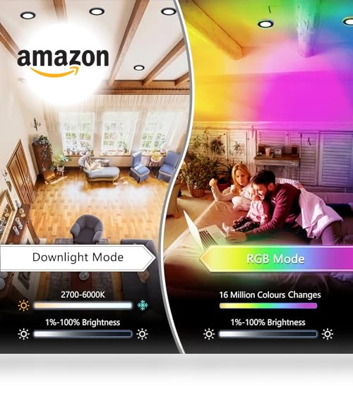 Smart Recessed Lighting — LED, CycevSun