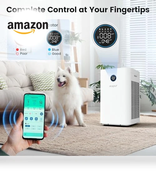 Smart WiFi HEPA Air Purifier — HEPA Air Purifiers, Acepur