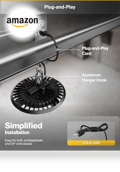 UFO LED High Bay Light — Bay Lighting, Sunco Lighting