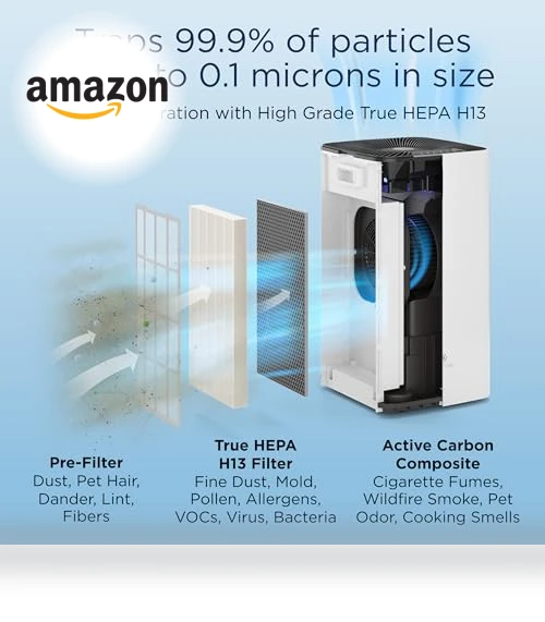 Air Purifier with True HEPA H13 Filter — HEPA Air Purifiers, Medify Air