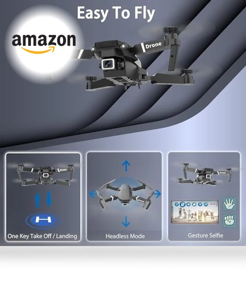 Foldable WiFi Drone with Camera for Beginners — Drones