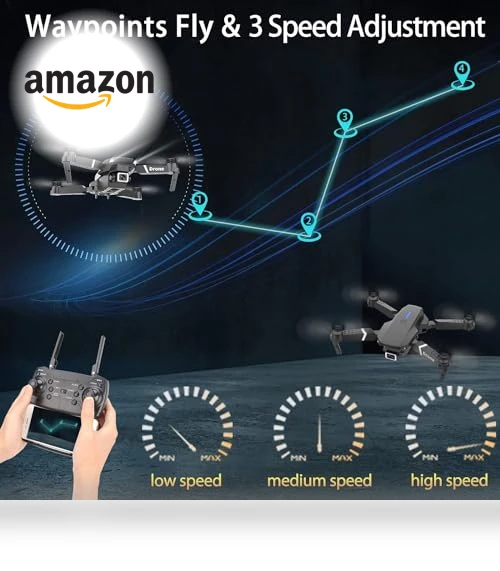 Foldable WiFi Drone with Camera for Beginners — Drones