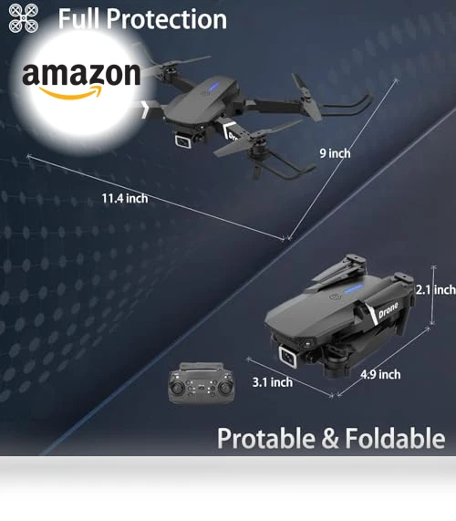 Foldable WiFi Drone with Camera for Beginners — Drones