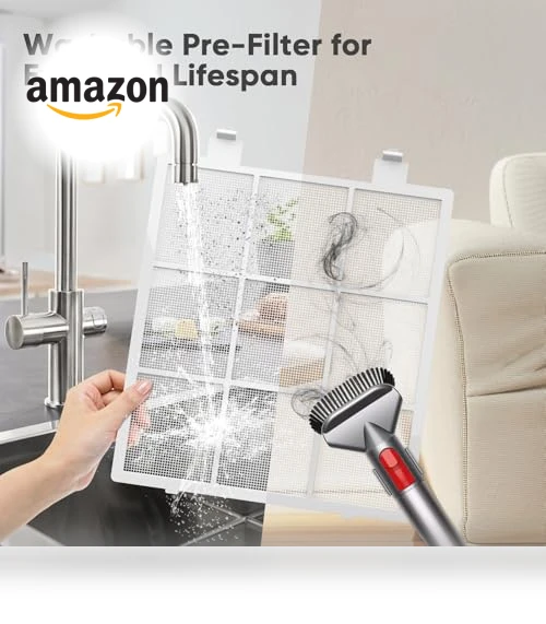 Large Room Air Purifier with H14 True HEPA Filter — Activated Carbon Air Purifiers, DAYETTE
