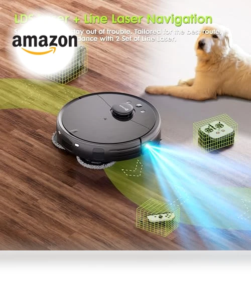 Robot Vacuum and Mop Combo — Vacuums, EXTRAVIS