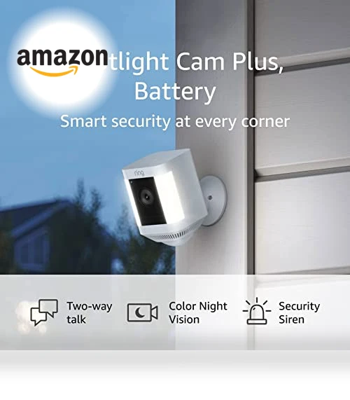 Spotlight Cam Plus, Battery — Smart Home Security, Ring