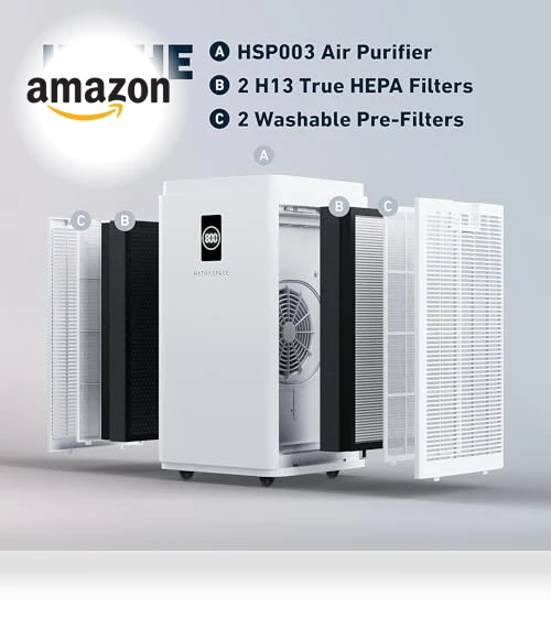 True HEPA Air Purifier — Activated Carbon Air Purifiers, HATHASPACE