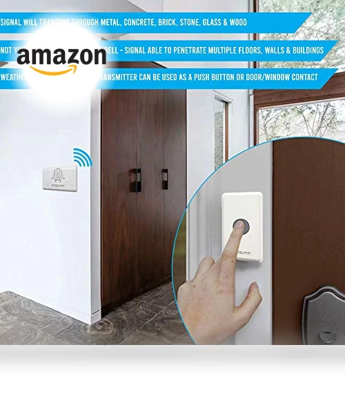 Wireless Doorbell — Chimes, Safeguard Supply