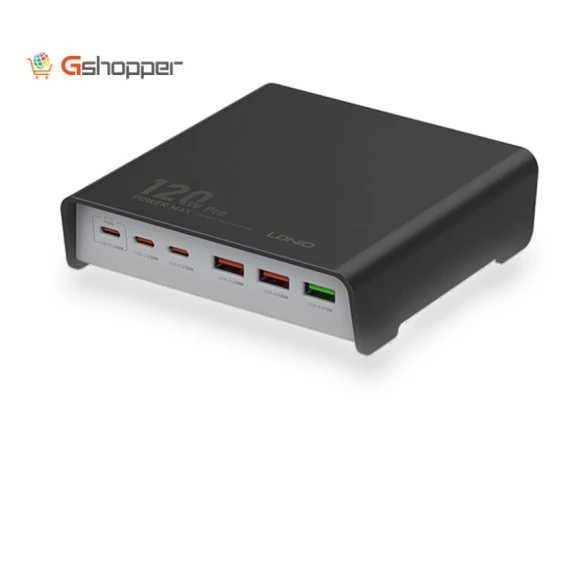 120W 6-Port USB Charger — Power Hubs, LDNIO