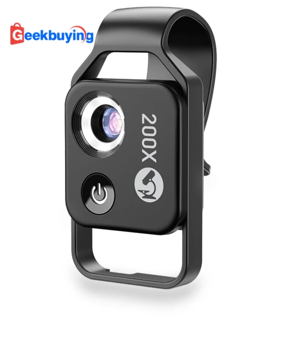 200X Phone Microscope Lens — Trinocular, APEXEL