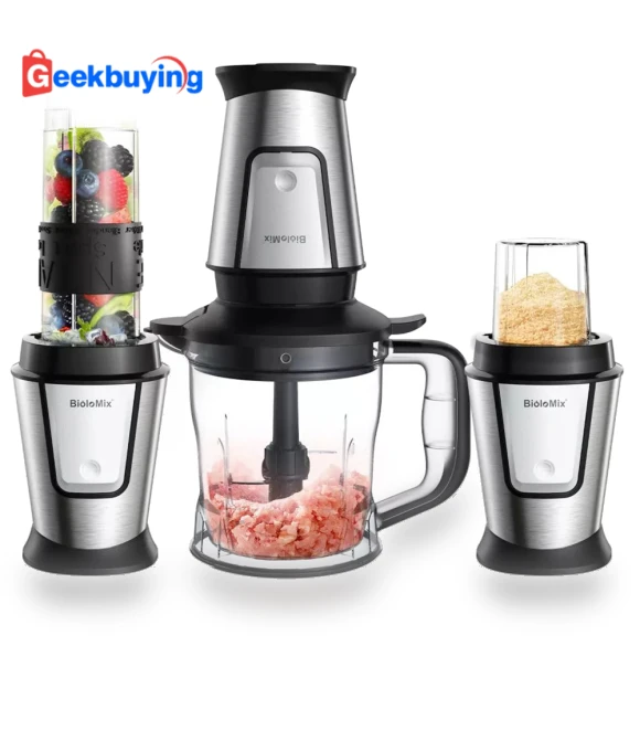 3-in-1 Multifunctional Food Processor — Meat Grinders, BioloMix