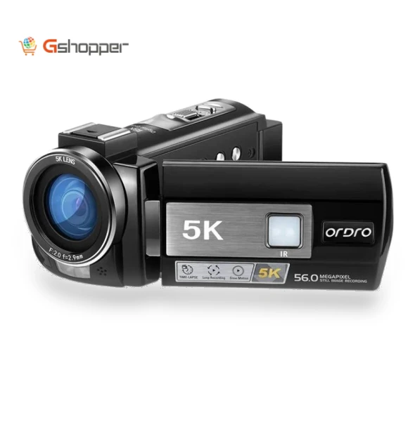 5K 56MP 18X Digital Zoom Video Camcorder — Camcorder, Ordro