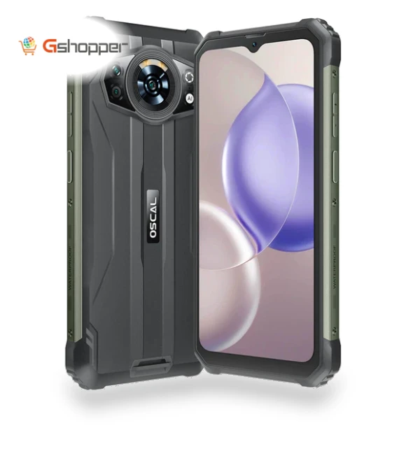 6.583-Inch 6+128GB 13000mAh Massive Battery 4G Ruggedized Smartphone — Navigation Devices, OSCAL