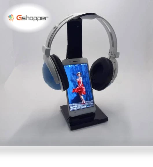Acrylic Headphone Display Rack — Stands & Hangers