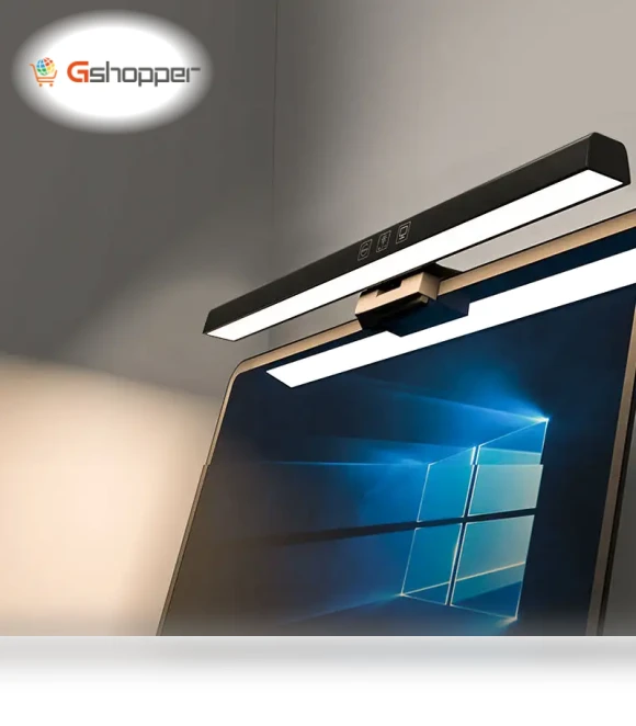 Asymmetric Eye Care Reading Desk Lamp — Study & Desk Lighting