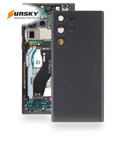 Battery Back Cover with Camera Lens Cover — Back Covers, Samsung