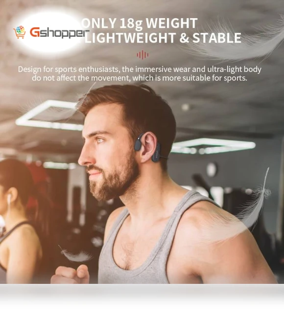 Bluetooth Bone Conduction Headphones — Headphones