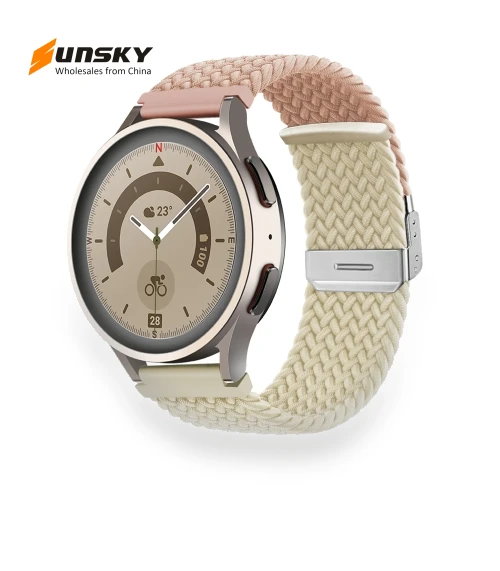 Buckle Braided Nylon Watch Band — Watch Straps & Bands