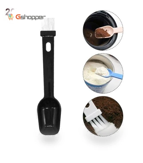 Coffee Bean Grinder Spoon Cleaning Brush Set — Cleaning Products