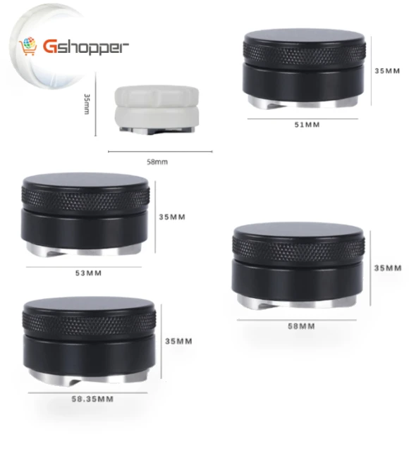 Coffee Grinder Alloy Powder Dispenser Set — Electric Blade Coffee Grinders