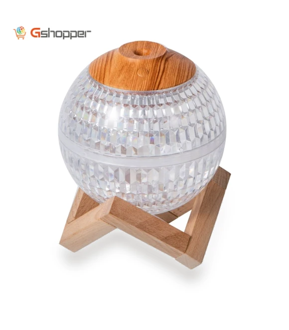 Colorful Night Light Crystal Ball Humidifier — Air Moisturizers