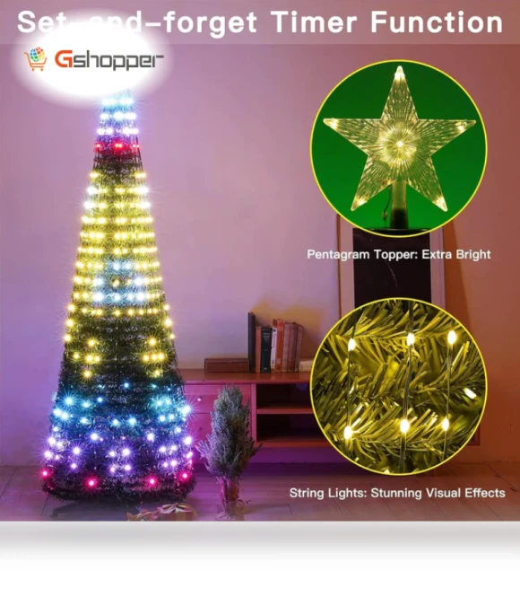 Custom APP Control Christmas Tree Lights — Lighted Displays