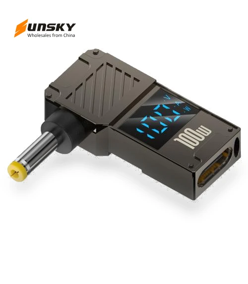 Digital Display Charging Adapter — Charging Solutions