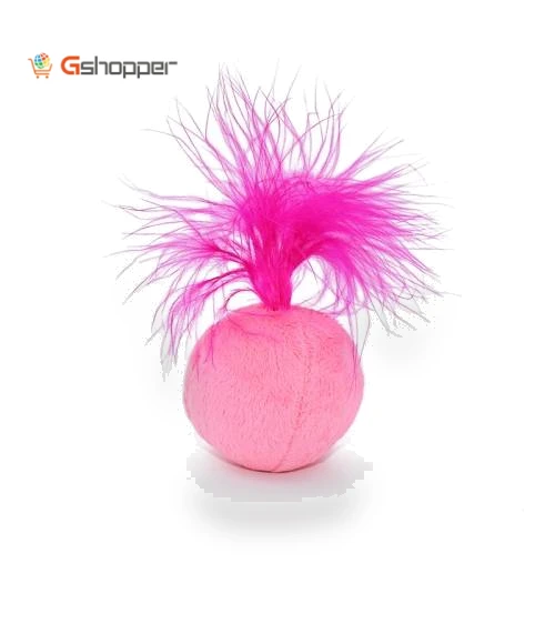Feathers Tease Cats Toys Plush Pet Cat Toys — Cat Playthings
