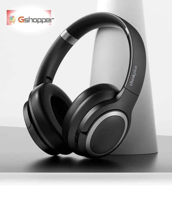Game Headset ANC Noise Cancelling Bluetooth 5.0 Wireless Sports Gaming Headphones Earphones — On-Ear Headphones, Lenovo