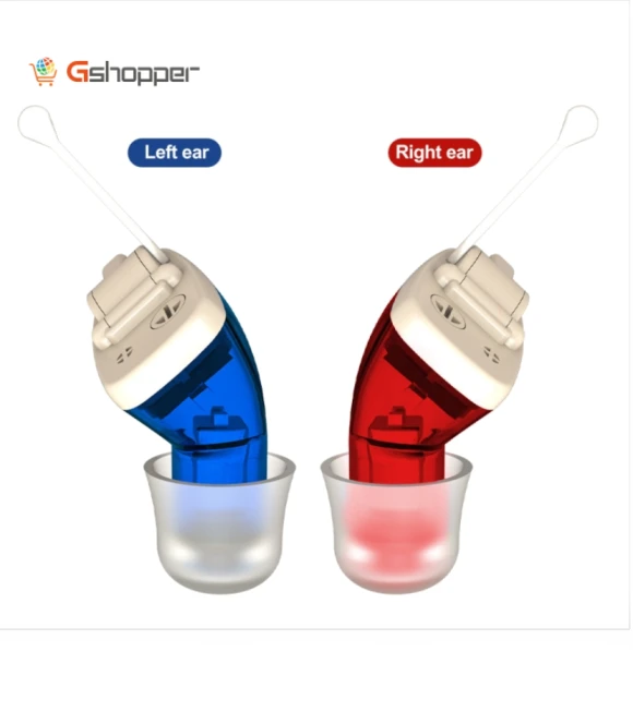 Hidden Form In-Ear Hearing Aid Sound Amplifier — Hearing Support