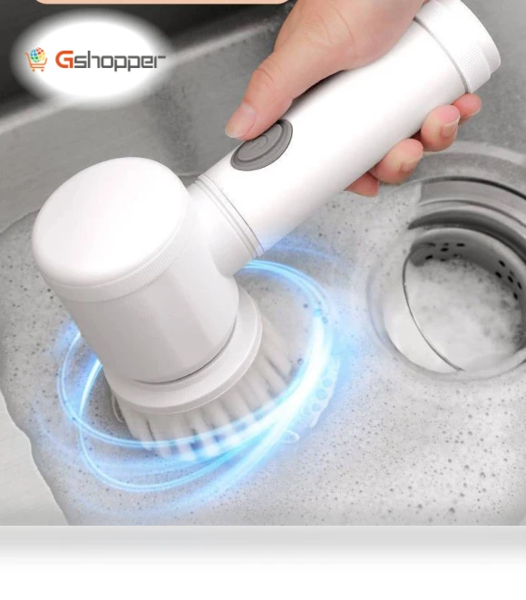 Kitchen Accessories Set Electric Cleaning Brush — Cleaning Brushes