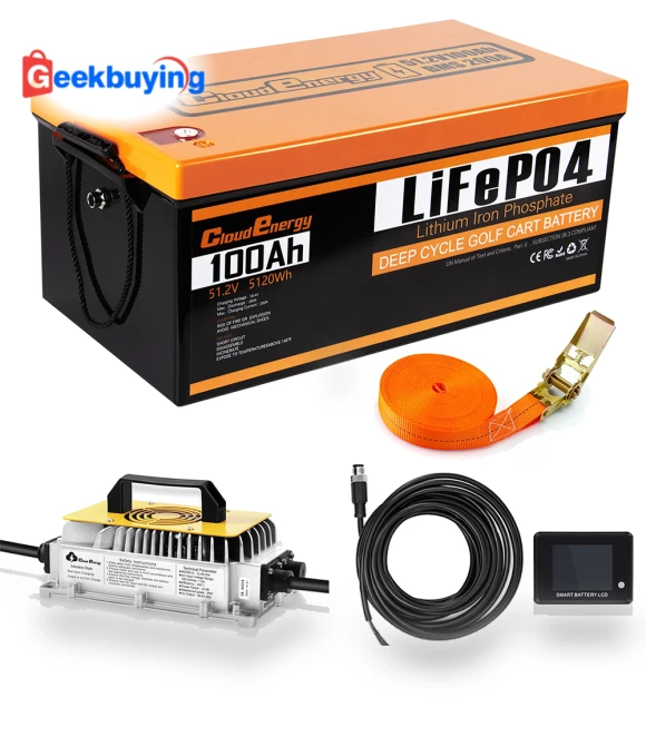 LiFePO4 Golf Cart Battery — Battery Chargers, Cloudenergy