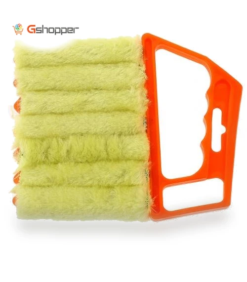 Microfiber Blind Dust Removal Cleaning Brush — Dusting Tools