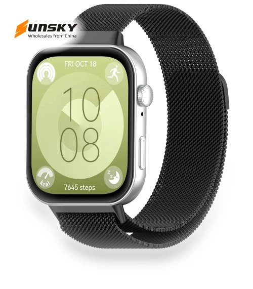 Milanese Metal Watch Band — Watch Accessories, Huawei